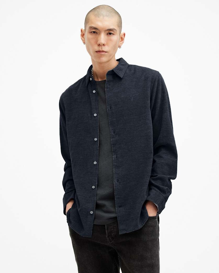 Lorella Textured Ramskull Shirt