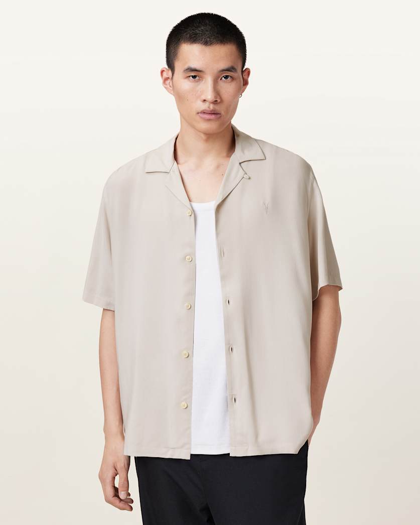 Venice Revere Collar Ramskull Shirt
