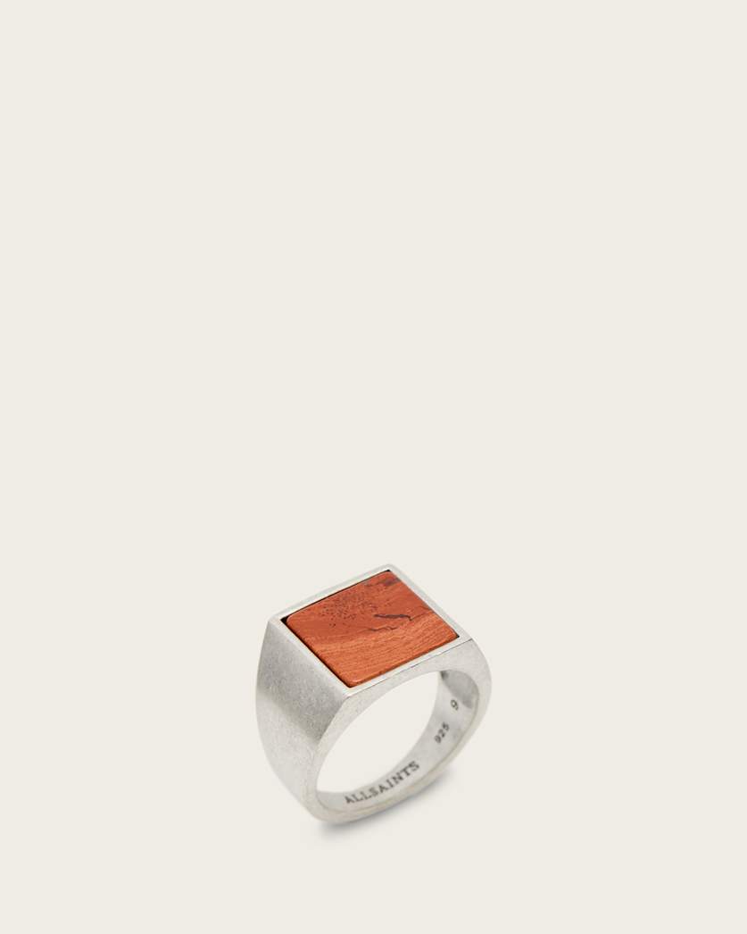 Aaron Sterling Silver Stone Ring
