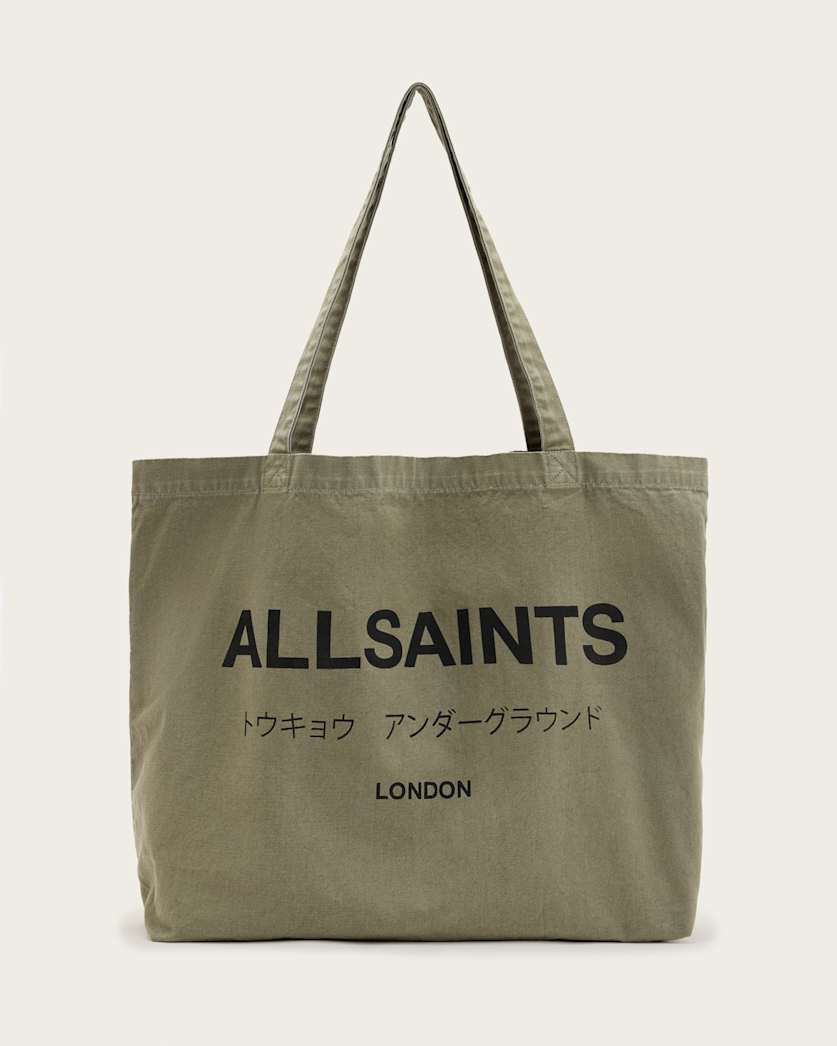 Underground Logo Printed Tote Bag
