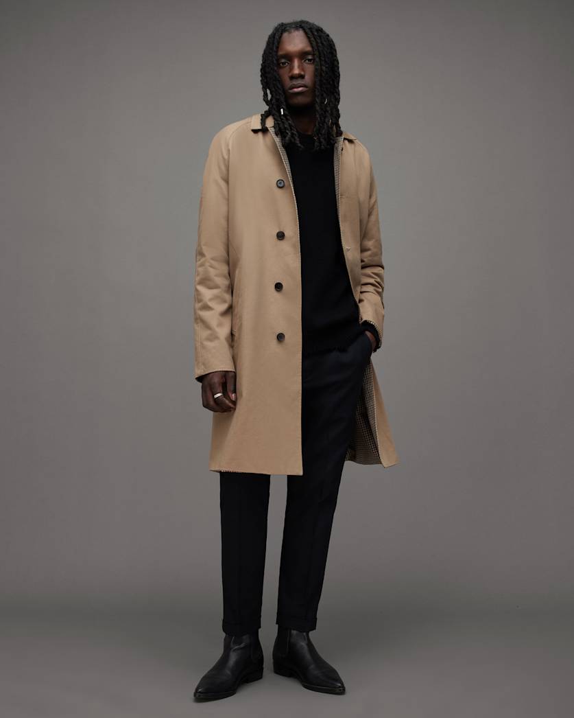 Denman Reversible Checked Inner Coat