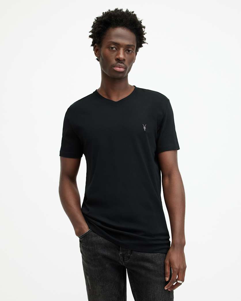 Tonic V-Neck Slim Fit Ramskull T-Shirt
