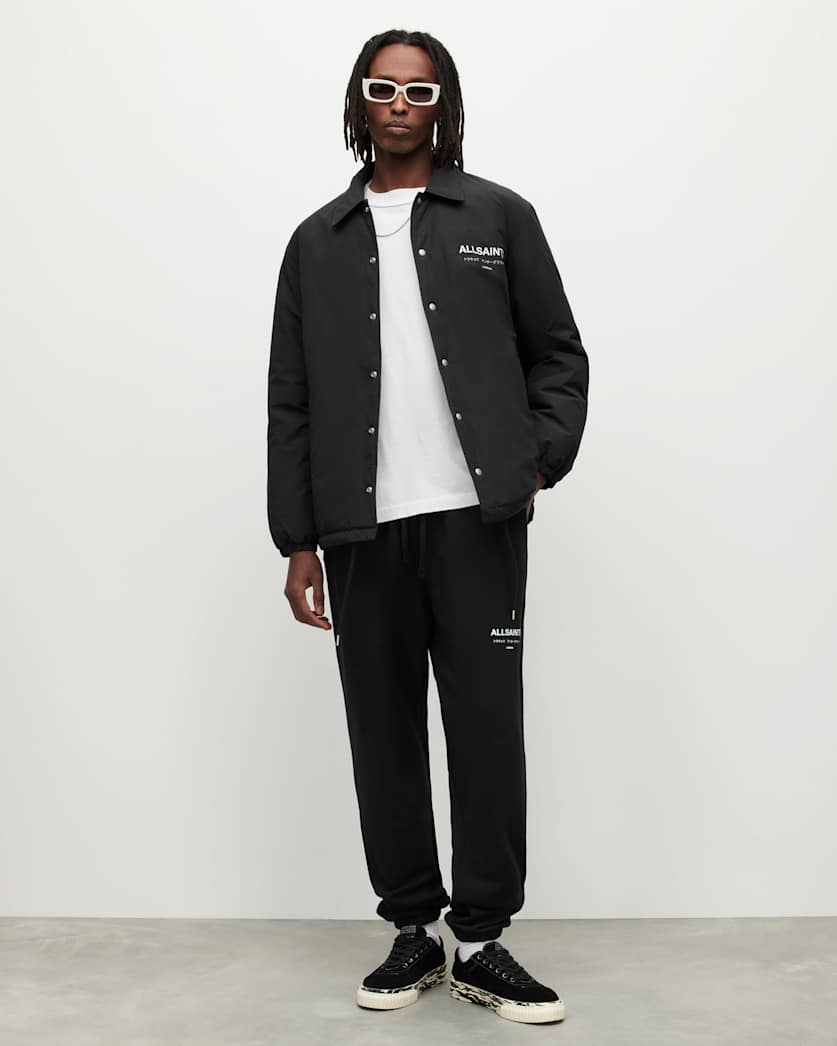 Underground Straight Cuffed Logo Sweatpants