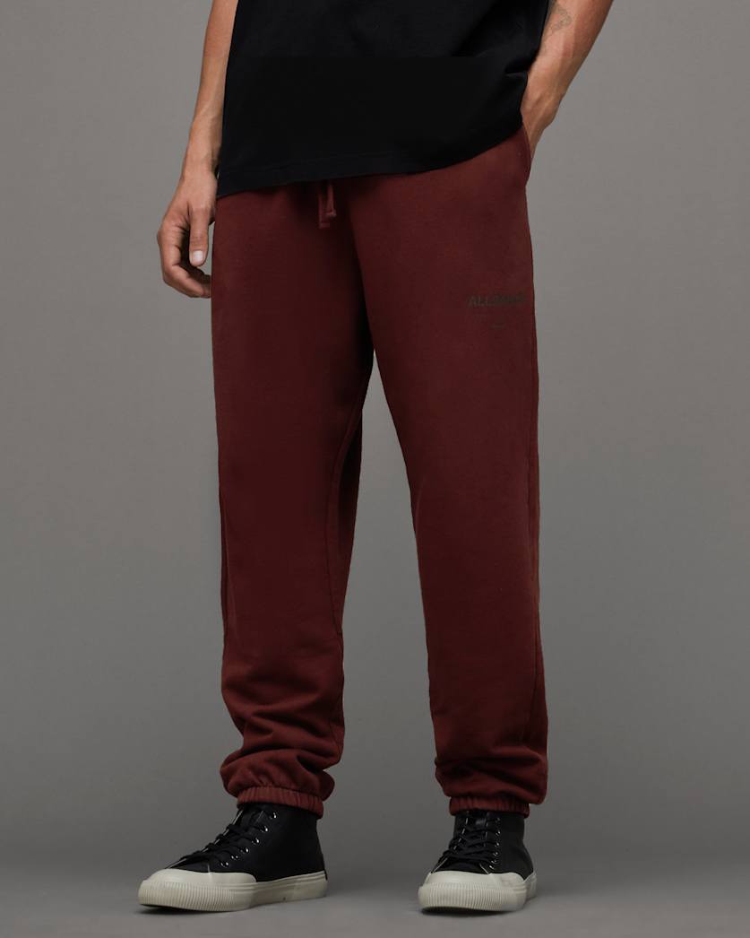 Underground Straight Cuffed Logo Sweatpants