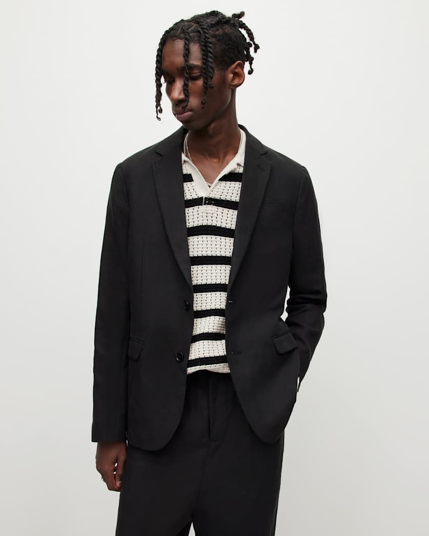 Pace Linen Blend Blazer