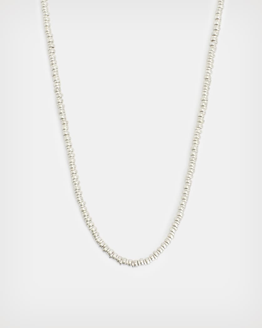 Colwyn Sterling Silver Bead Necklace