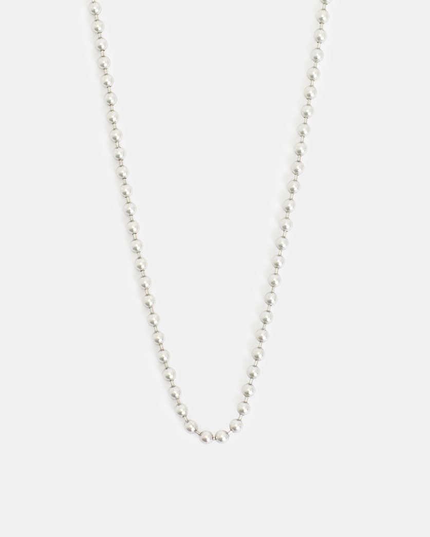 Kenn Sterling Silver Beadshot Necklace