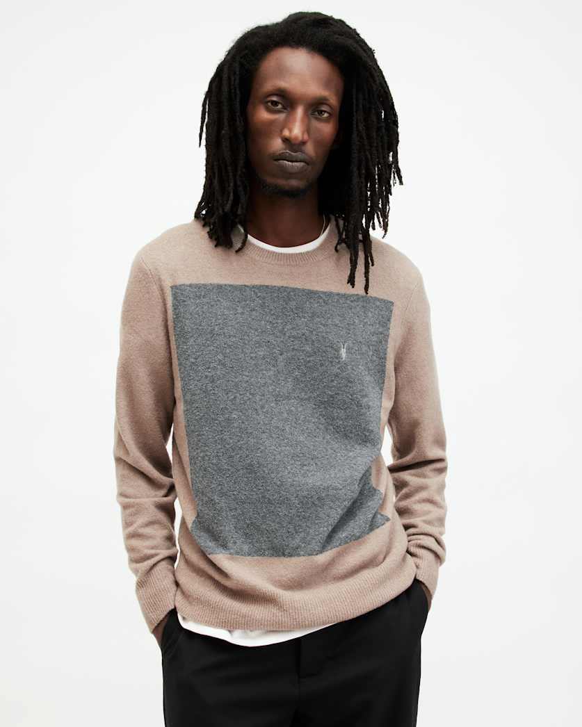 Lobke Knitted Ramskull Crew Neck Jumper