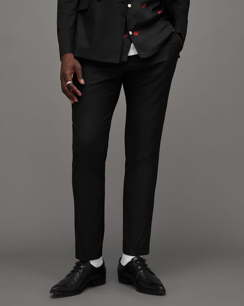Evar Skinny Fit Tailored Trousers