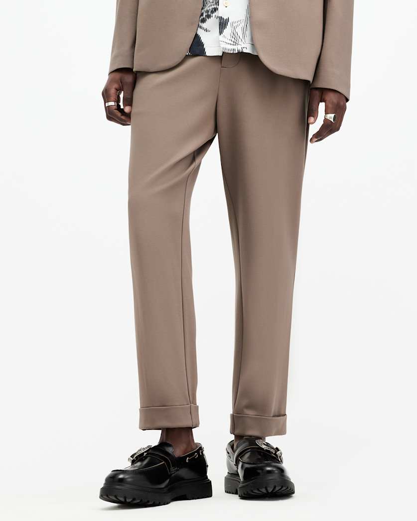 Shop the Helm Slim Fit Lightweight Trousers.