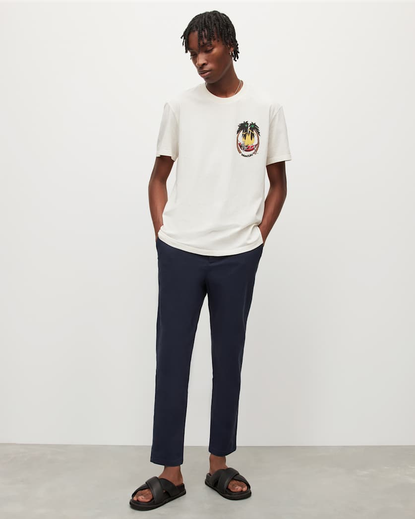 Walde Mid-Rise Skinny Chino Trousers