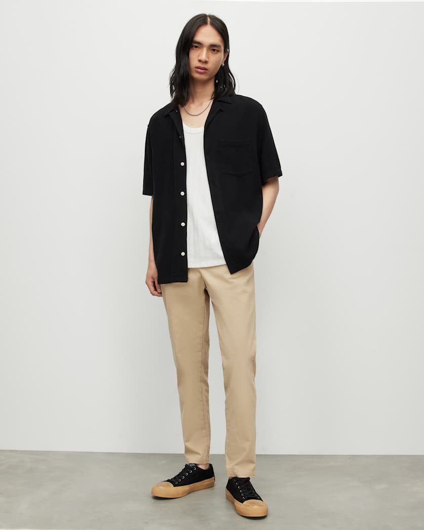 Walde Mid-Rise Skinny Chino Trousers