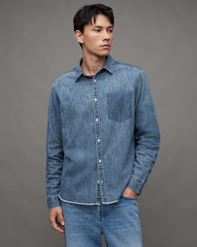 Solar Washed Denim Shirt