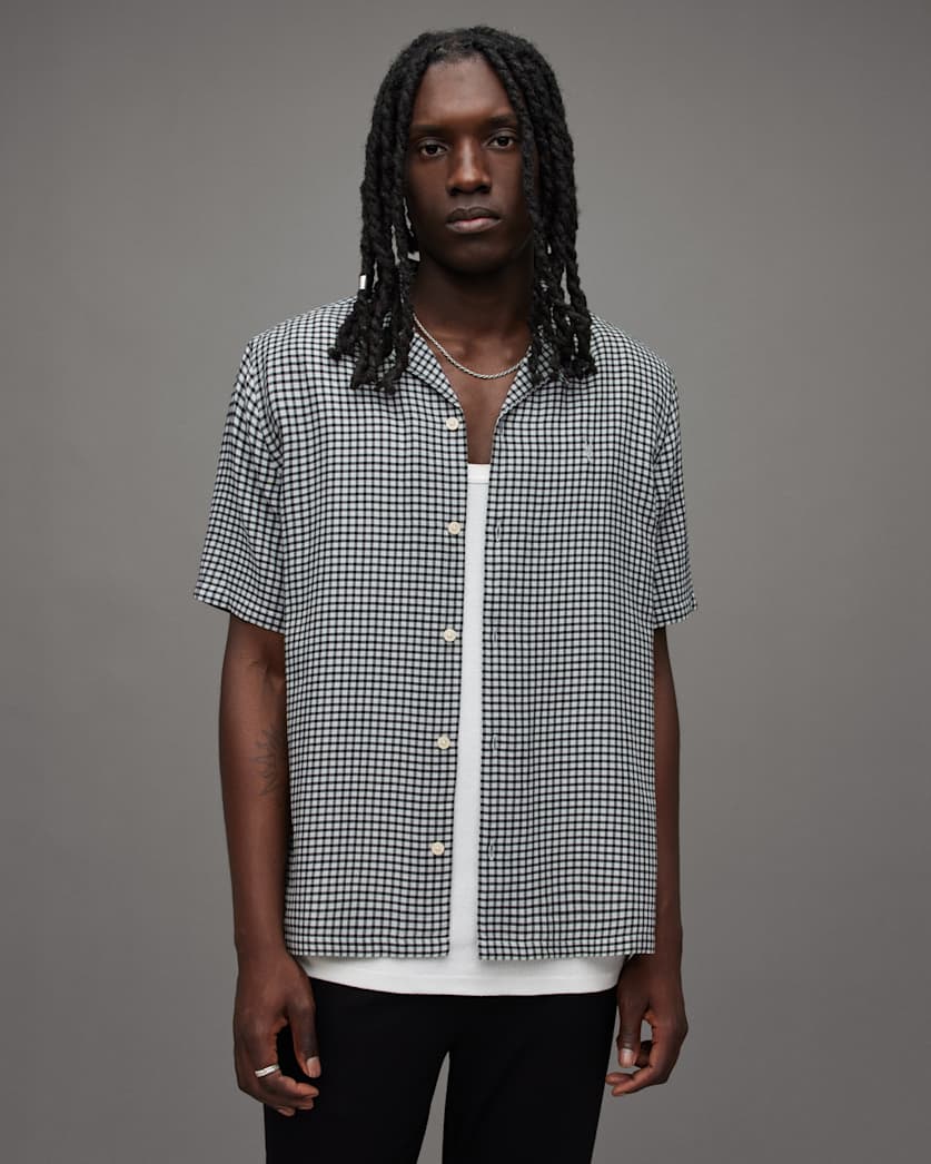 Glendale Checked Ramskull Shirt
