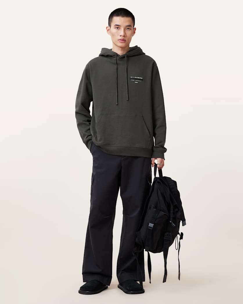 Redact Pullover Embroidered Logo Hoodie