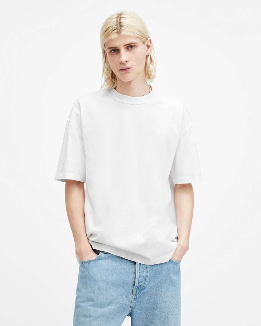 Isac Oversized Crew Neck T-Shirt