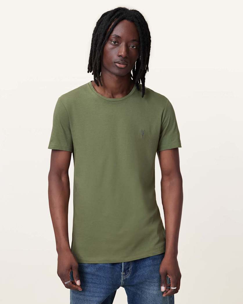Tonic Crew Neck Slim Ramskull T-Shirt
