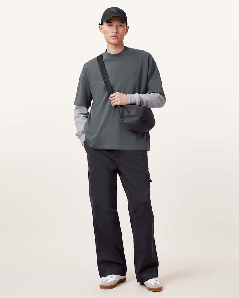 Haven Embroidered Logo Oversized T-Shirt