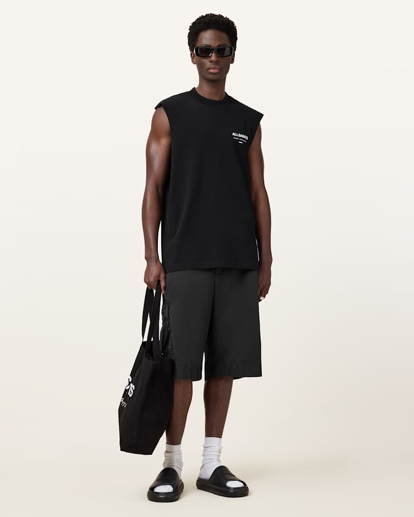 Underground Sleeveless Crew Neck T-Shirt