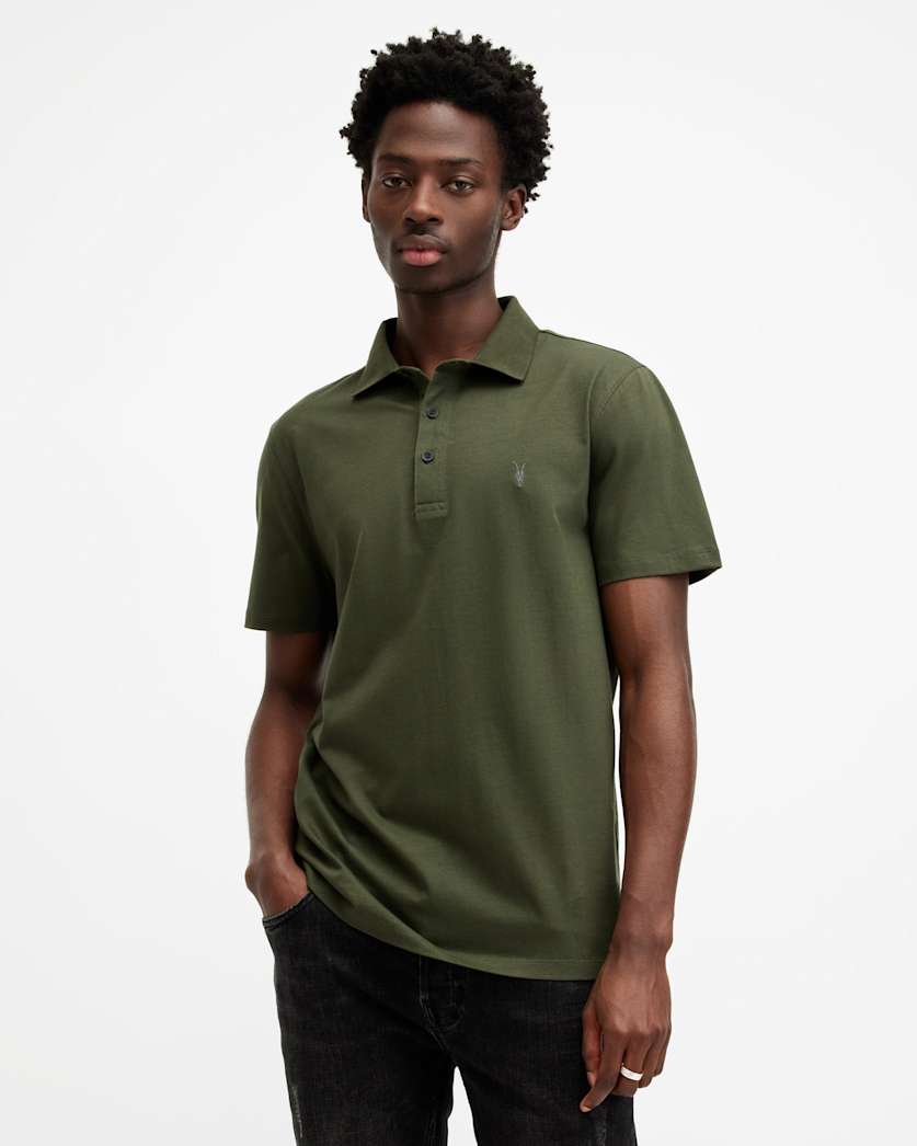 Reid Slim Fit Ramskull Polo Shirt