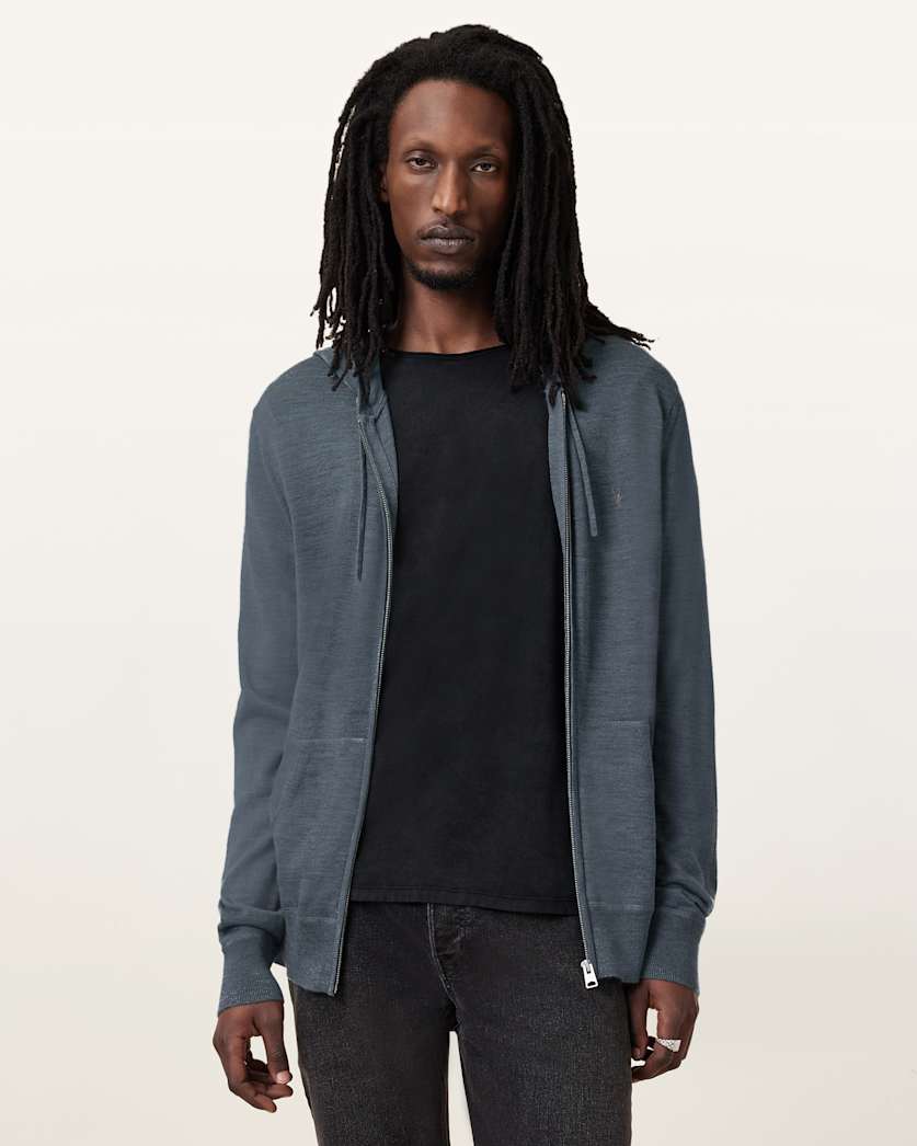 Mode Merino Zip Up Ramskull Hoodie