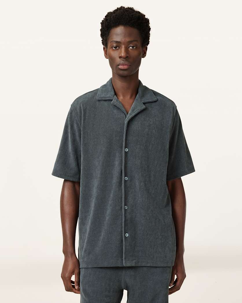 Felix Relaxed Towel Short Sleeve Ramskull Shirt