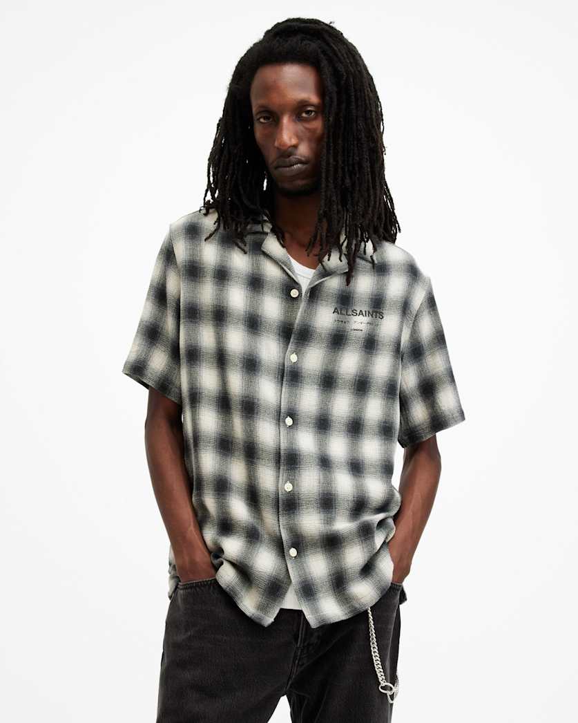 Underground Relaxed Check Logo Shirt