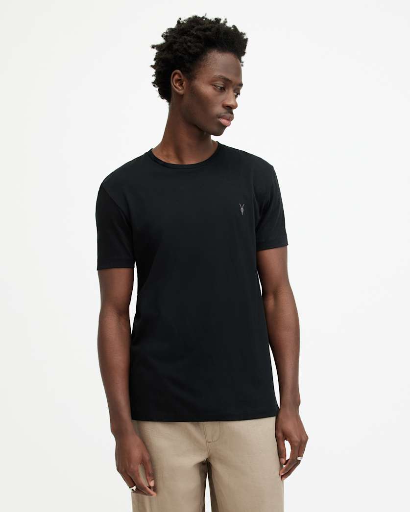 Tonic Crew Neck Slim Ramskull T-Shirt