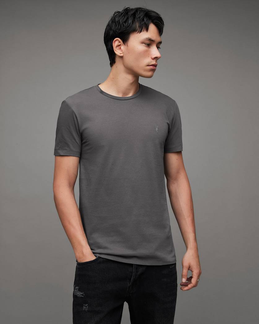 Tonic Crew Neck Slim Ramskull T-Shirt