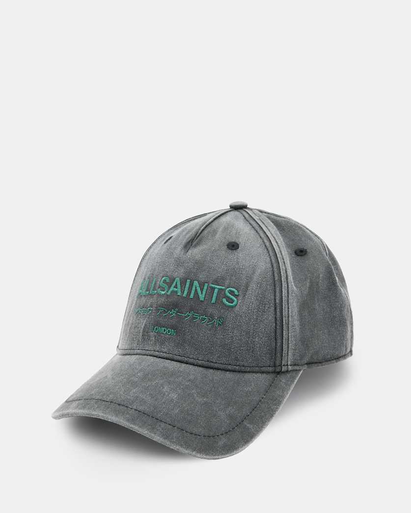 Underground Logo Print Baseball Cap