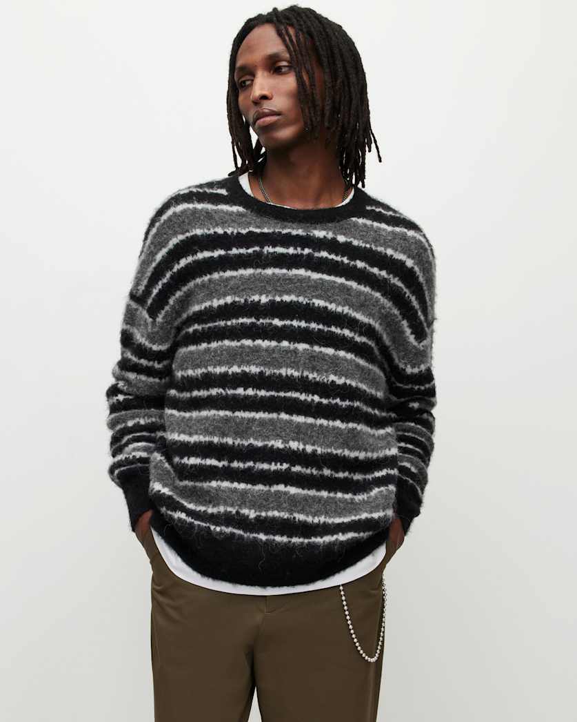 Oskar Striped Crew Jumper