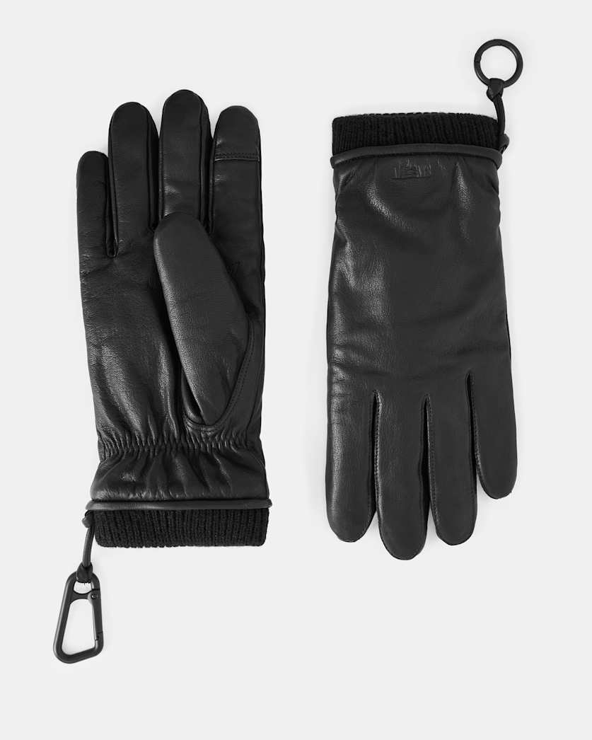 Blaine Leather Puffer Gloves