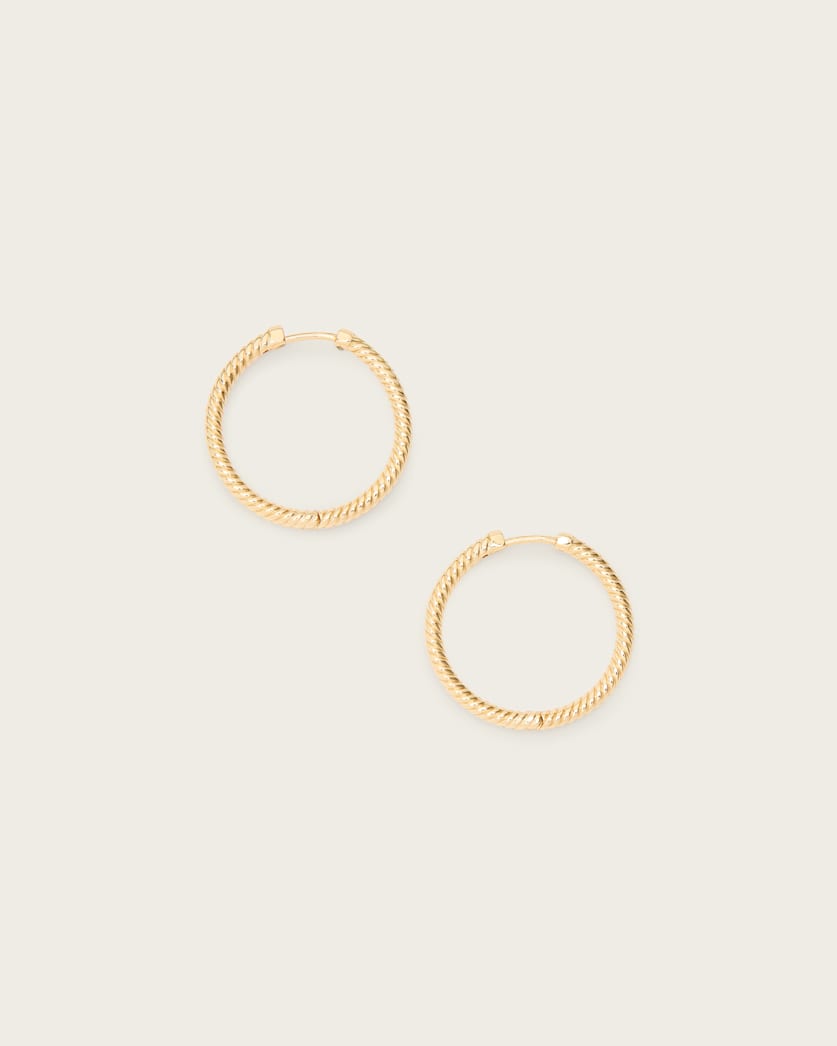 Beck Small Hoop Earrings