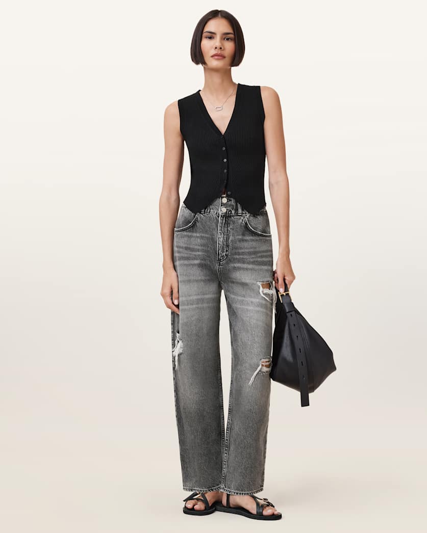 Daisy Tapered-Leg Jeans