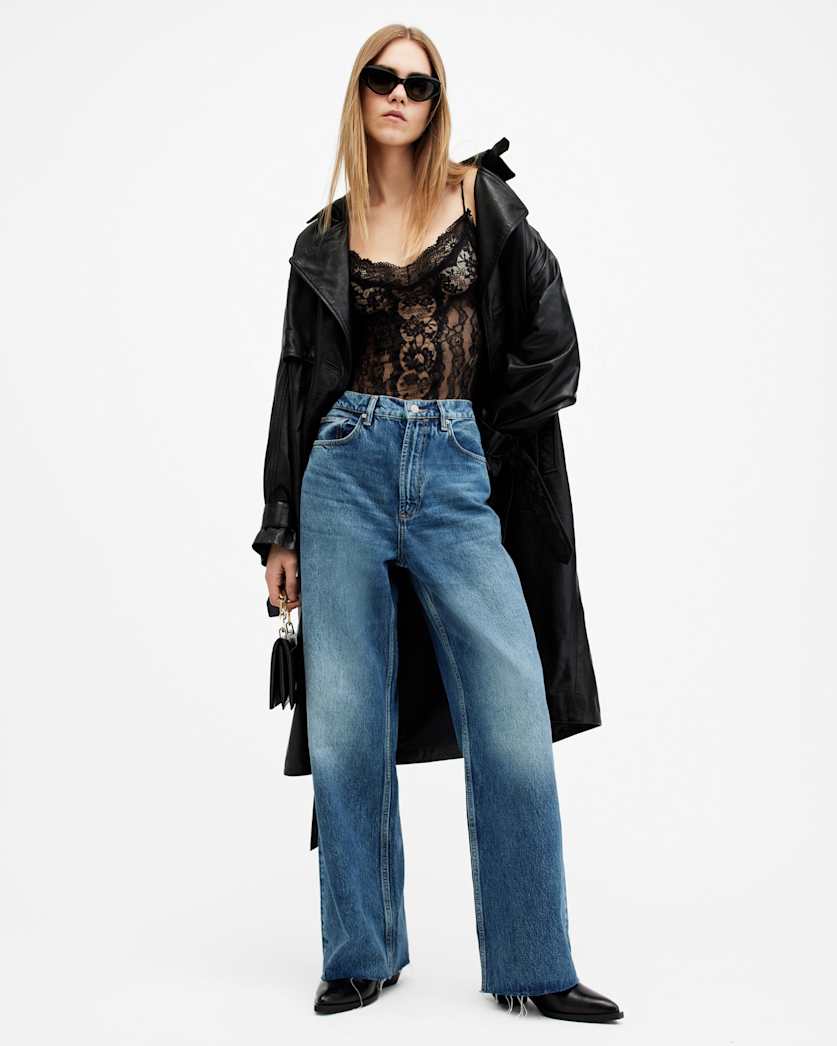 Blake Wide Leg Denim Jeans