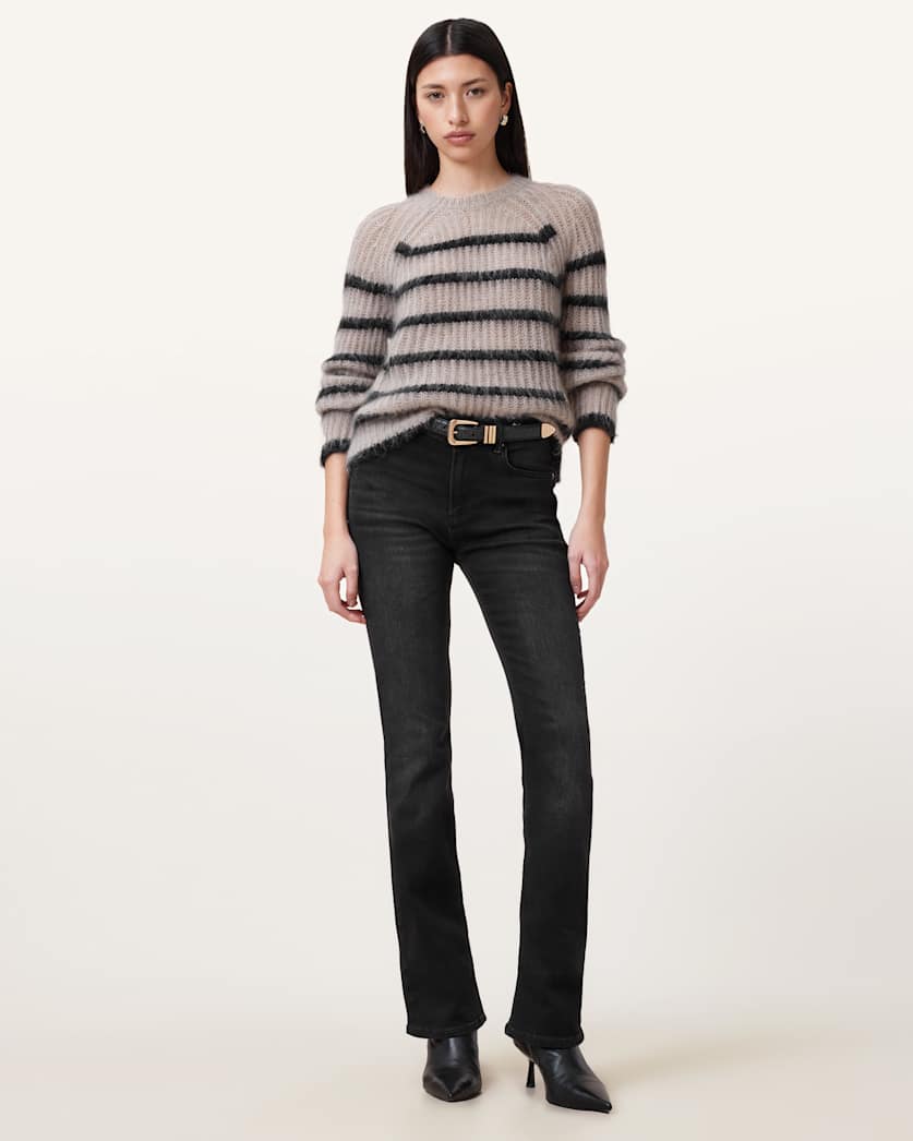 Haldan Slim Bootcut Denim Jeans