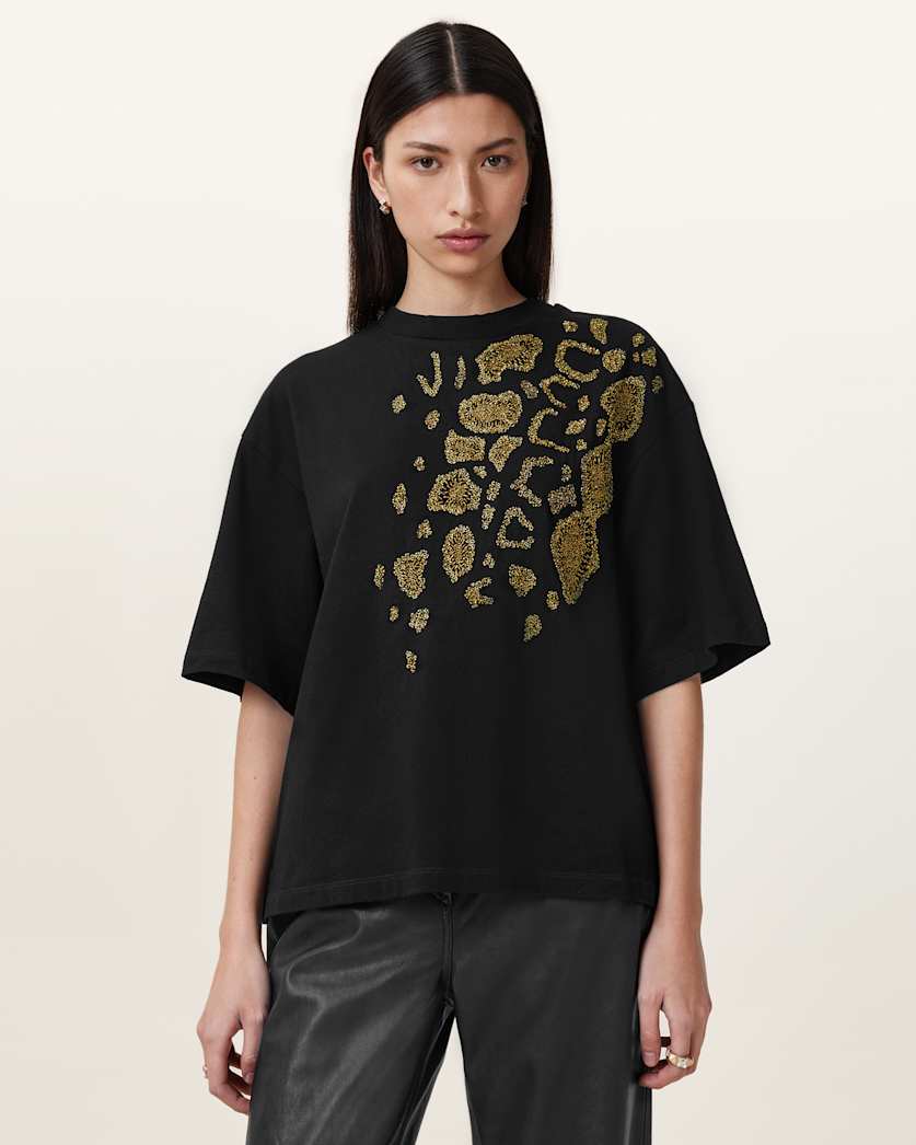 Amelie Flow Embellished T-shirt