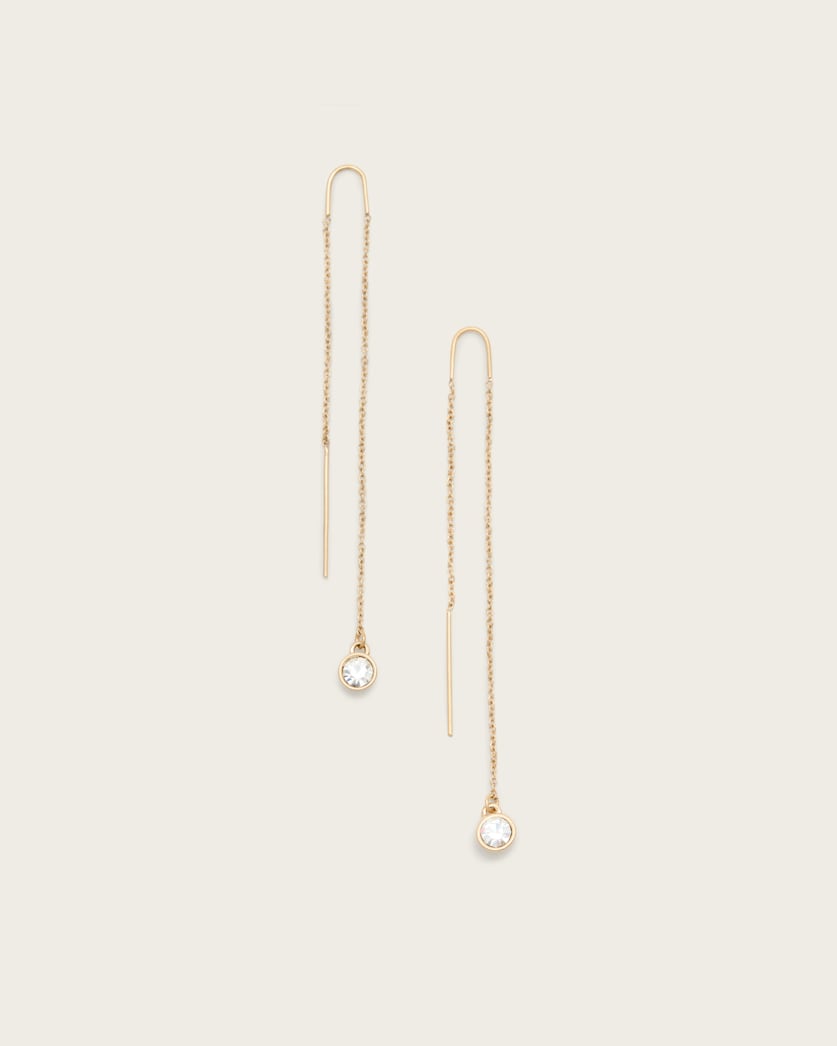 Pippa Crystal Threader Earrings