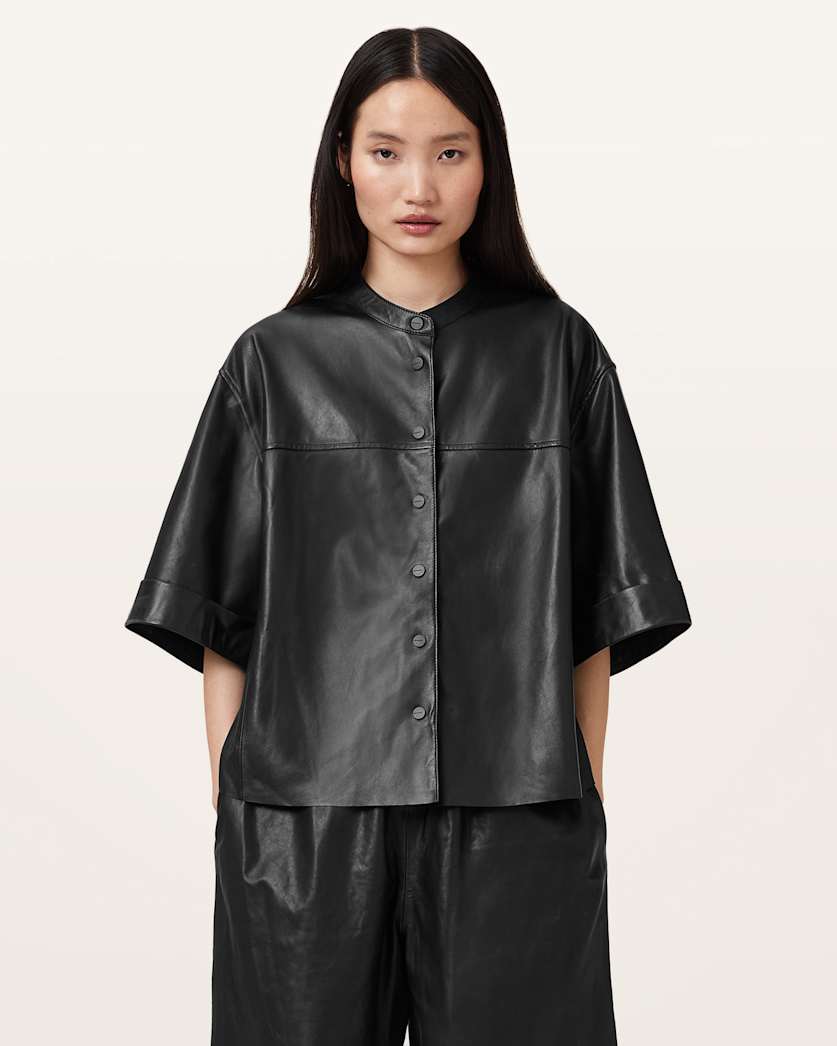 Jenna Lea Leather Shirt