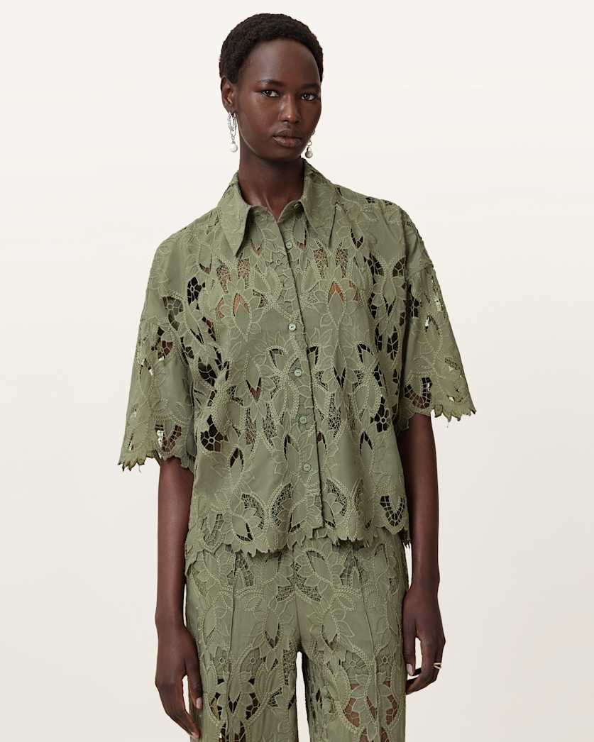 Charli Relaxed Fit Embroidered Shirt
