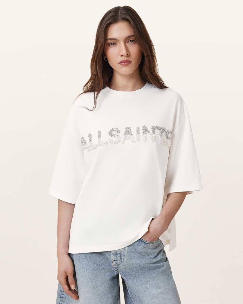 Amelie Pearl Oversized T-shirt