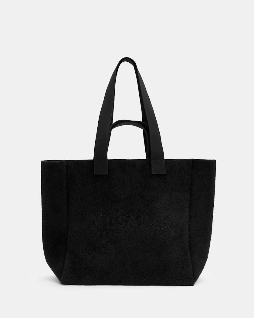 Izzy Textured Logo Tote Bag