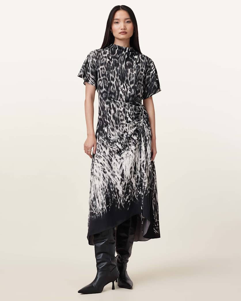 Rosie Short Sleeve Midi Dress