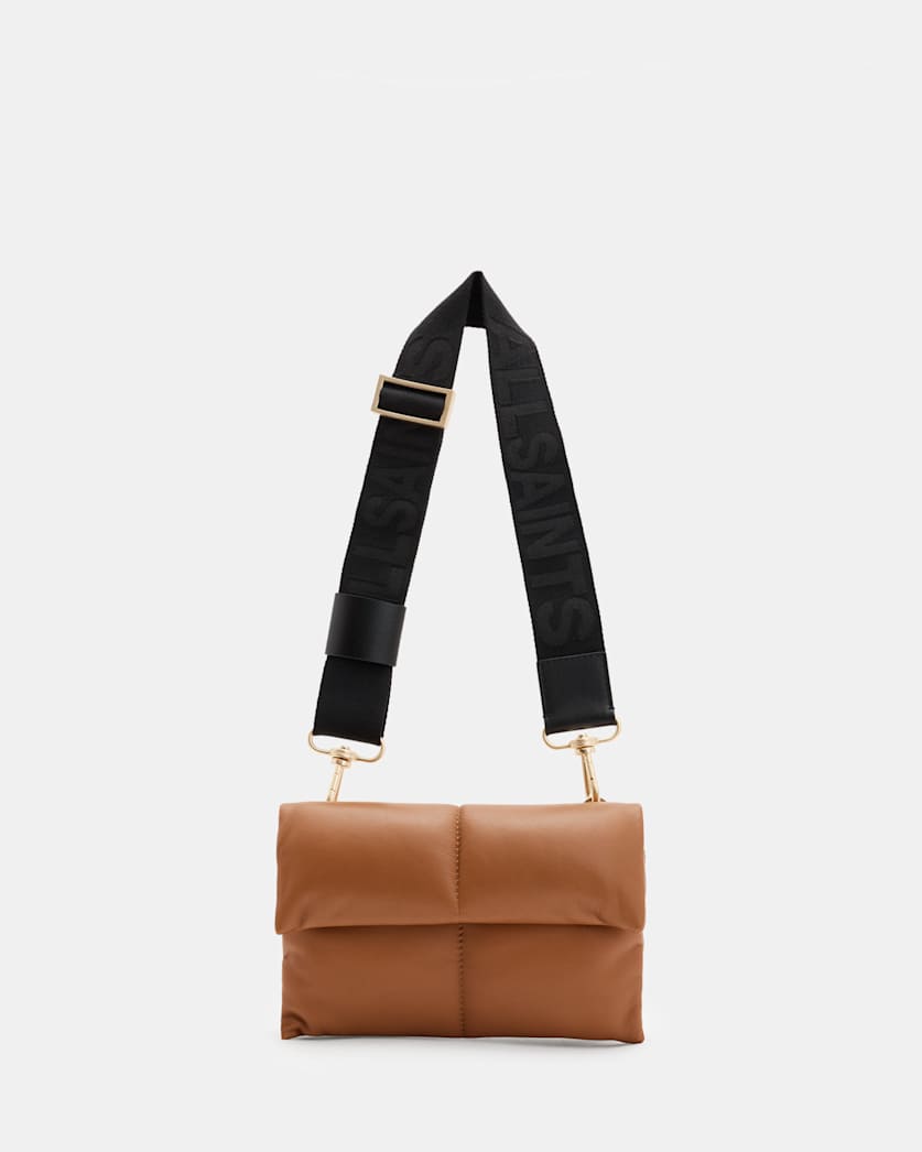 Ezra Quilted Leather Crossbody Bag