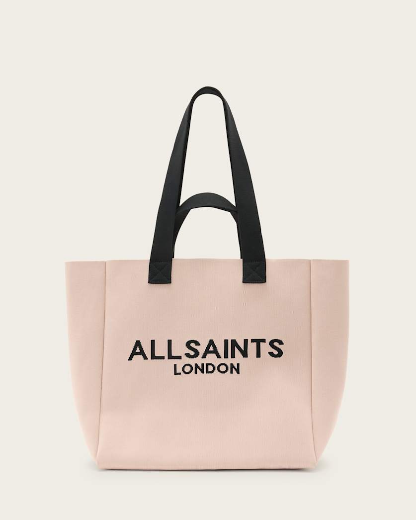 Izzy Large Logo Knitted Tote Bag