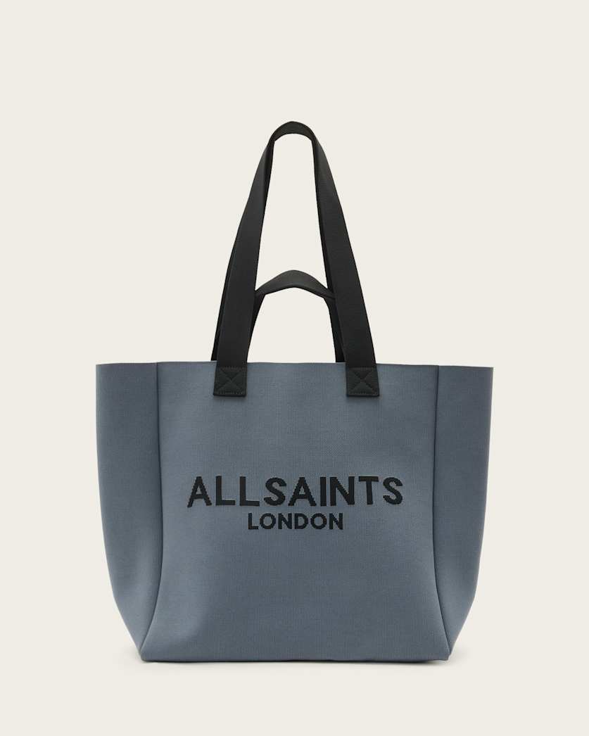Izzy Large Logo Knitted Tote Bag
