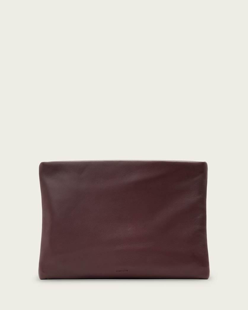 Bettina Leather Clutch Bag