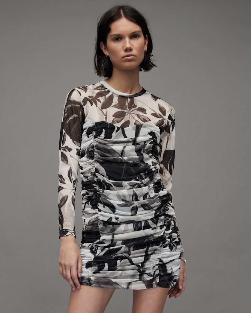 Giorgia Jackie Floral Mesh Dress