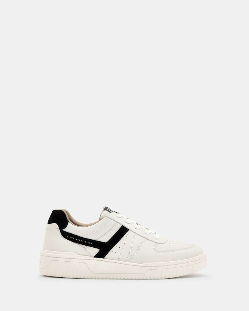 Vix Low Top Round Toe Leather Trainers