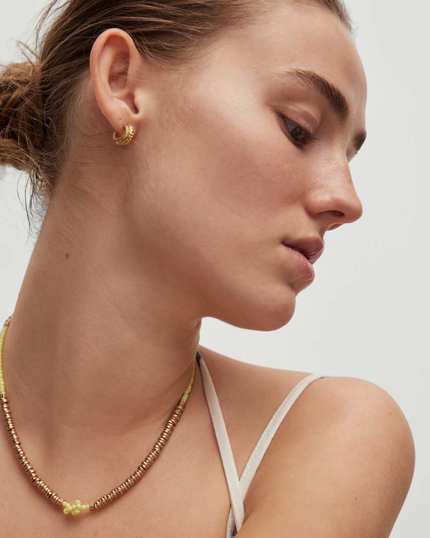 Arti Knotted Bead Necklace